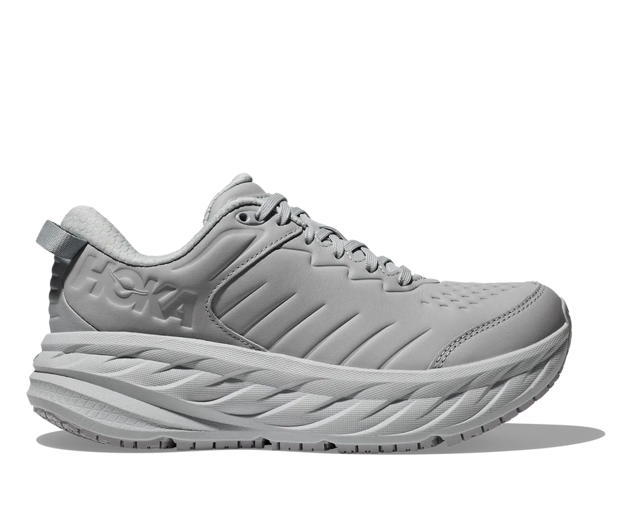 WOMEN'S HOKA BONDI SLIP RESISTANT | HARBOR MIST / LUNAR ROCK