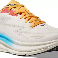 WOMEN'S HOKA CLIFTON 9 | BLANC DE BLANC / SWIM DAY