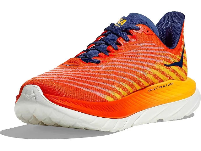 MEN'S HOKA MACH 5 | FLAME / DANDELION