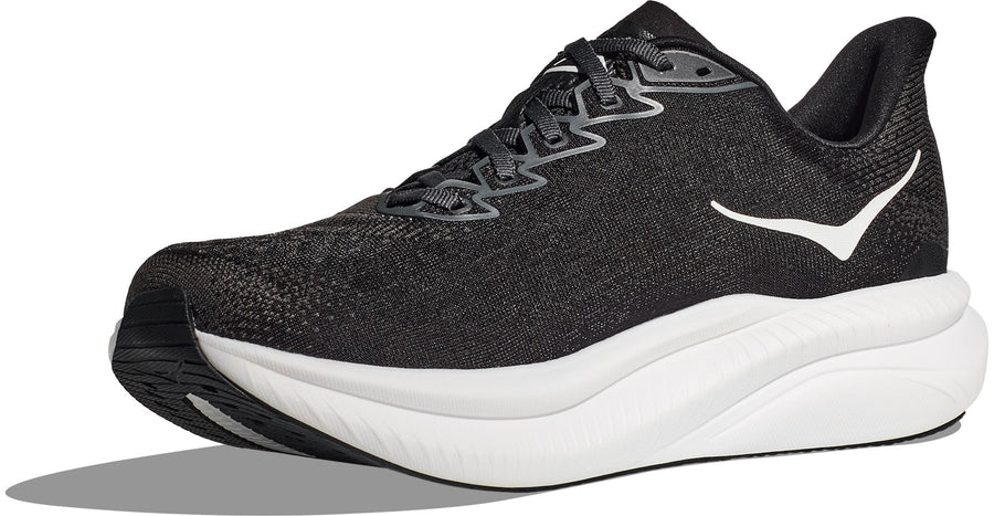 WOMEN'S HOKA MACH 6 | BLACK / WHITE