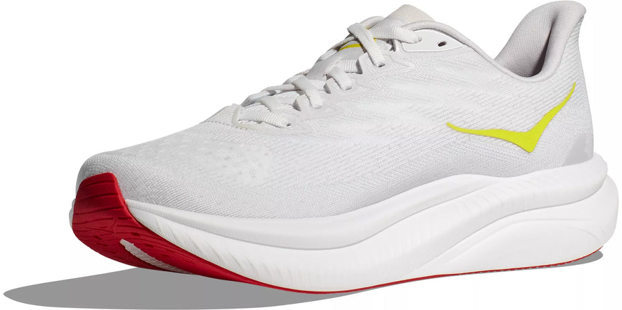 MEN'S HOKA MACH 6 | WHITE / NIMBUS CLOUD