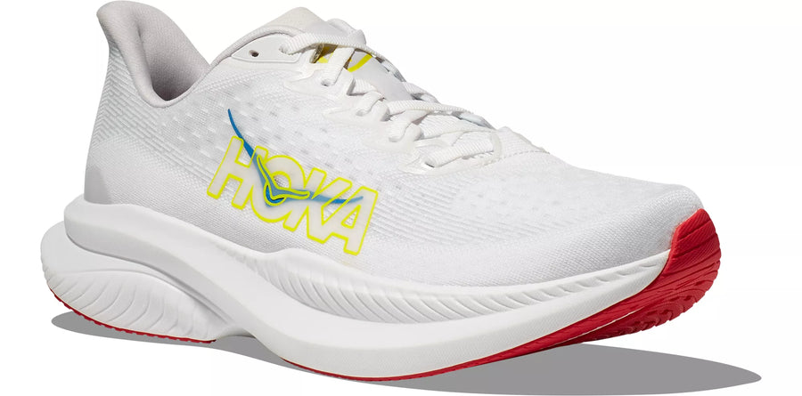 MEN'S HOKA MACH 6 | WHITE / NIMBUS CLOUD