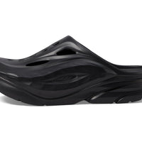 UNISEX HOKA ORA RECOVERY MULE | BLACK / BLACK