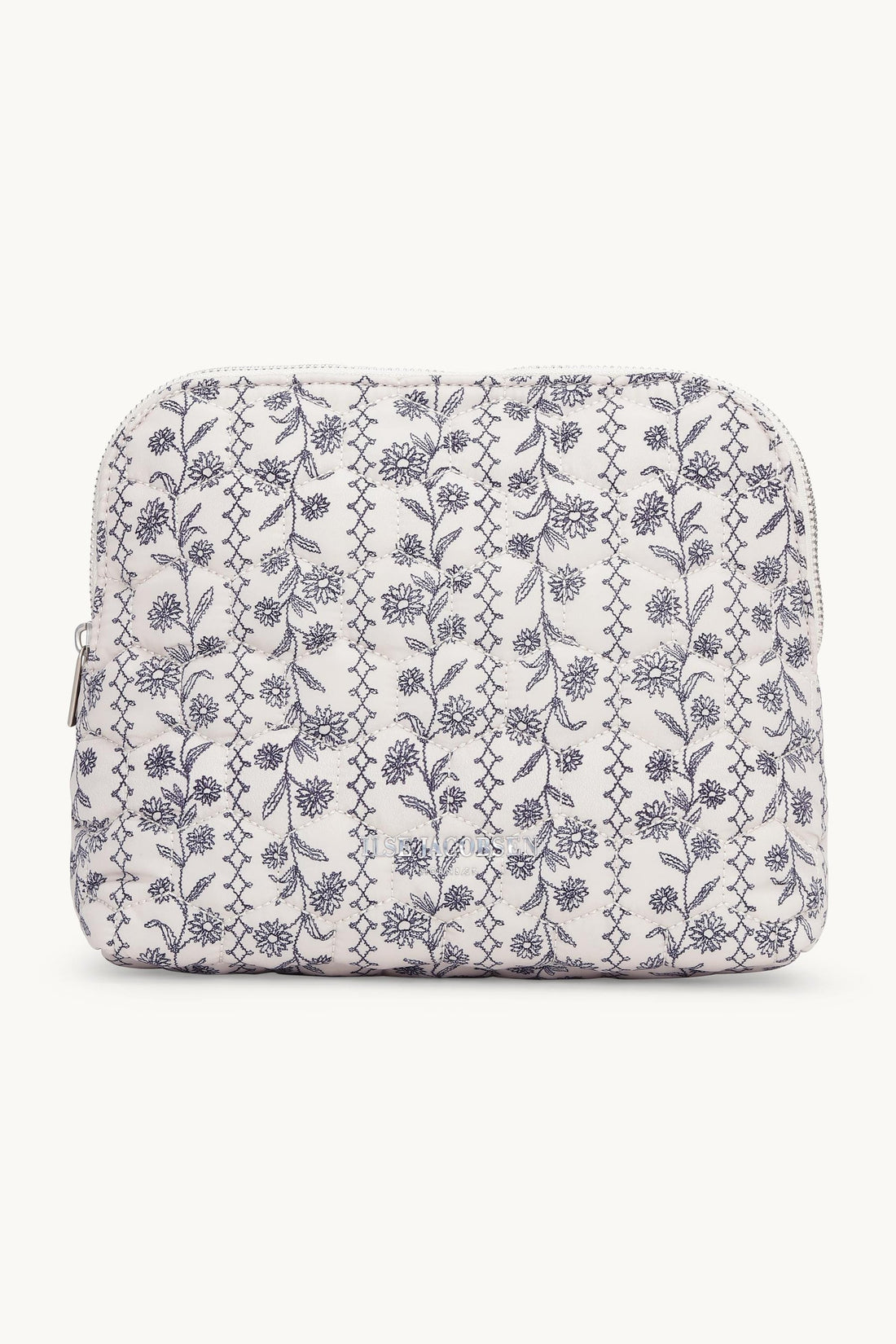WOMEN'S ILSE JACOBSEN MAKEUP POUCH | WHITE WILDFLOWER