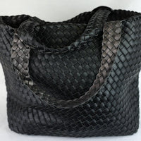 WOMEN'S ILSE JACOBSEN HANDBAG | BLACK / GUN METAL