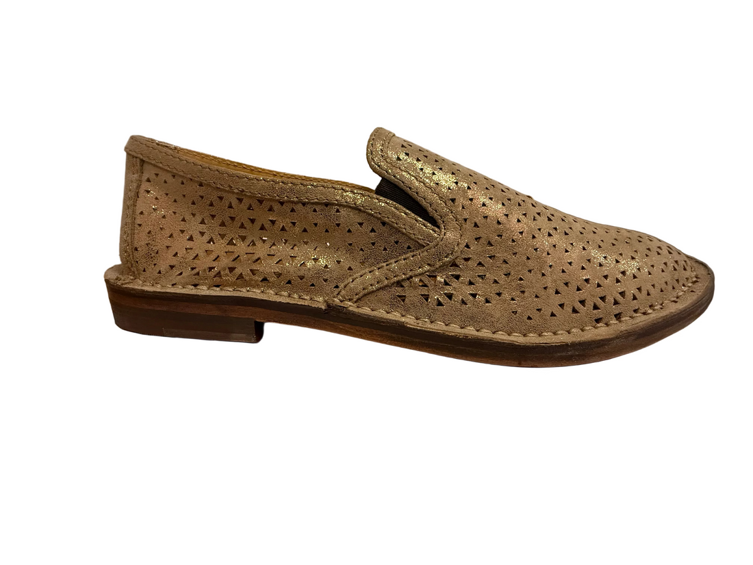 WOMEN'S MILWAUKEE BOOT CO. NELLIE SLIP-ON | COPPER METALLIC