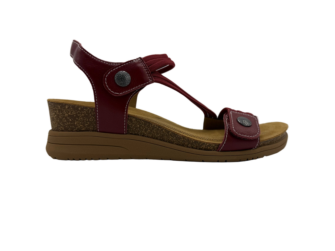 WOMEN'S BIZA SAINT SANDAL | RED