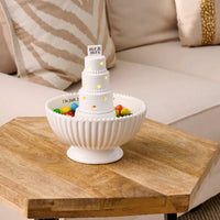 MUDPIE WEDDING CAKE LIGHT UP SITTER