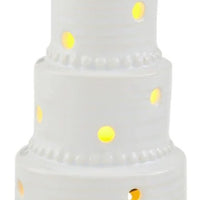 MUDPIE WEDDING CAKE LIGHT UP SITTER