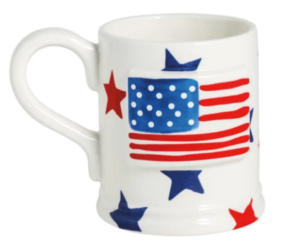 MUDPIE FLAG AMERICANA MUG