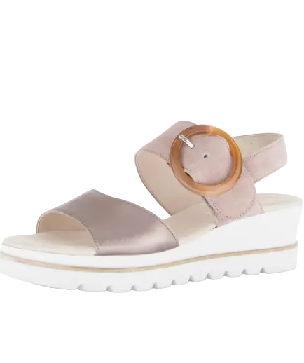 WOMEN'S GABOR 64.645.60 SANDAL | ROSE | ROSEWOOD