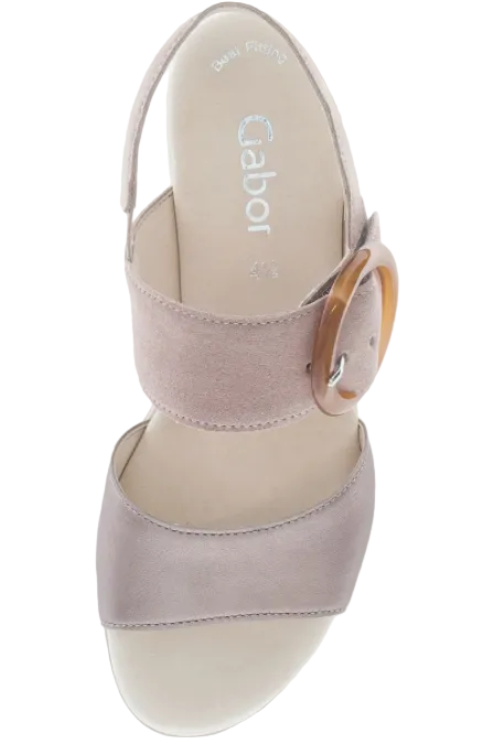 WOMEN'S GABOR 64.645.60 SANDAL | ROSE | ROSEWOOD