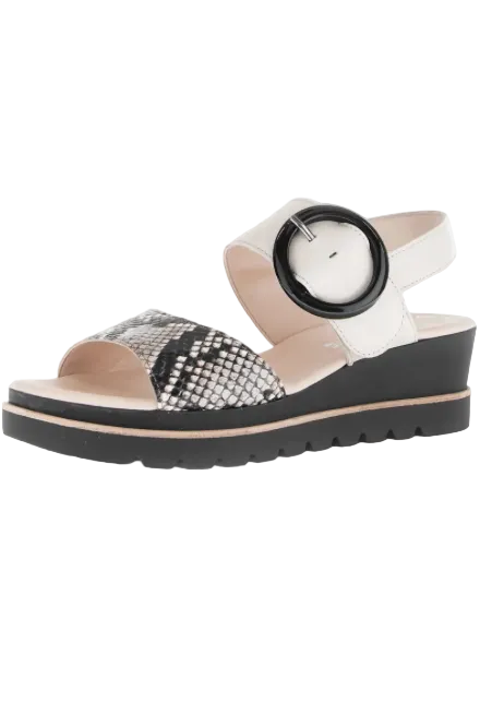 WOMEN'S GABOR 64.645.49 SANDAL | MUSCHEL