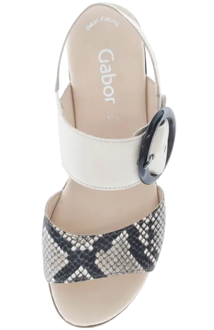 WOMEN'S GABOR 64.645.49 SANDAL | MUSCHEL