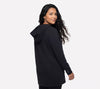 WOMEN'S SKECHERS COZY LUXE RESTFUL HOODIGAN | BLACK