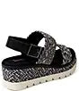 WOMEN'S JAMBU DESTINY SANDAL WEDGE | BLACK MULTI