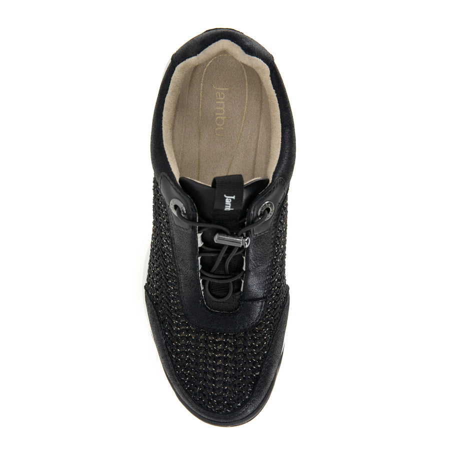 WOMEN'S JAMBU HARPER SLIP-ON SHOE | BLACK