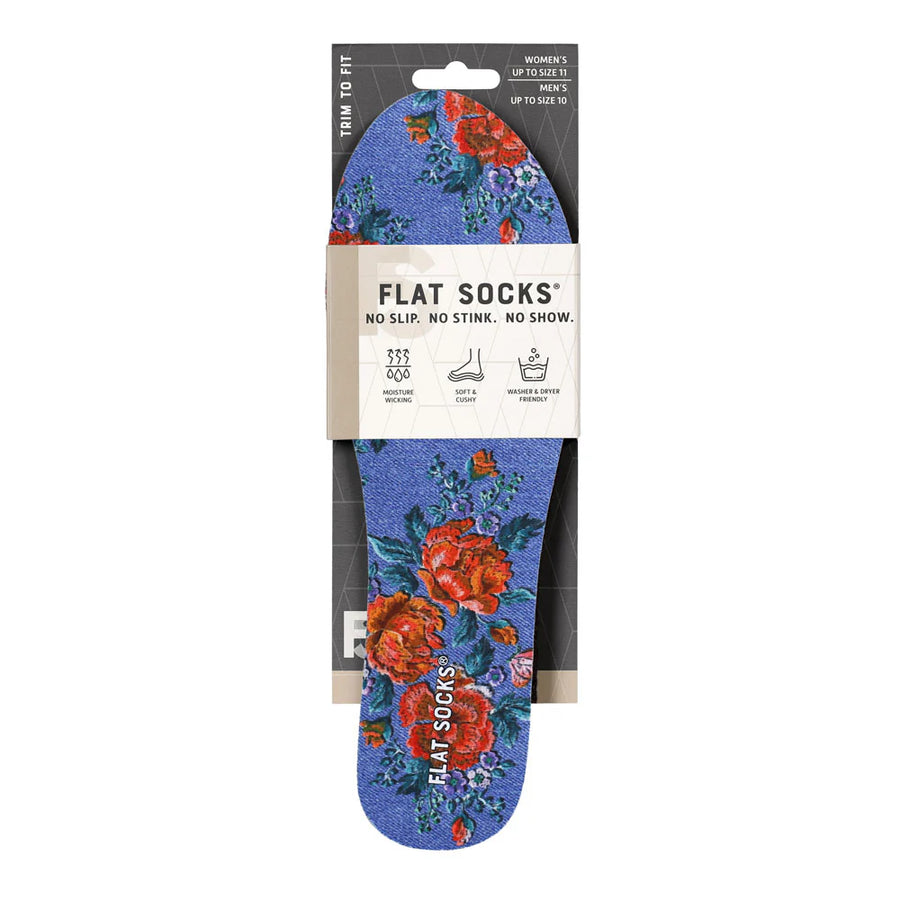 UNISEX FLAT SOCKS MESH | BLUE JEAN BABY