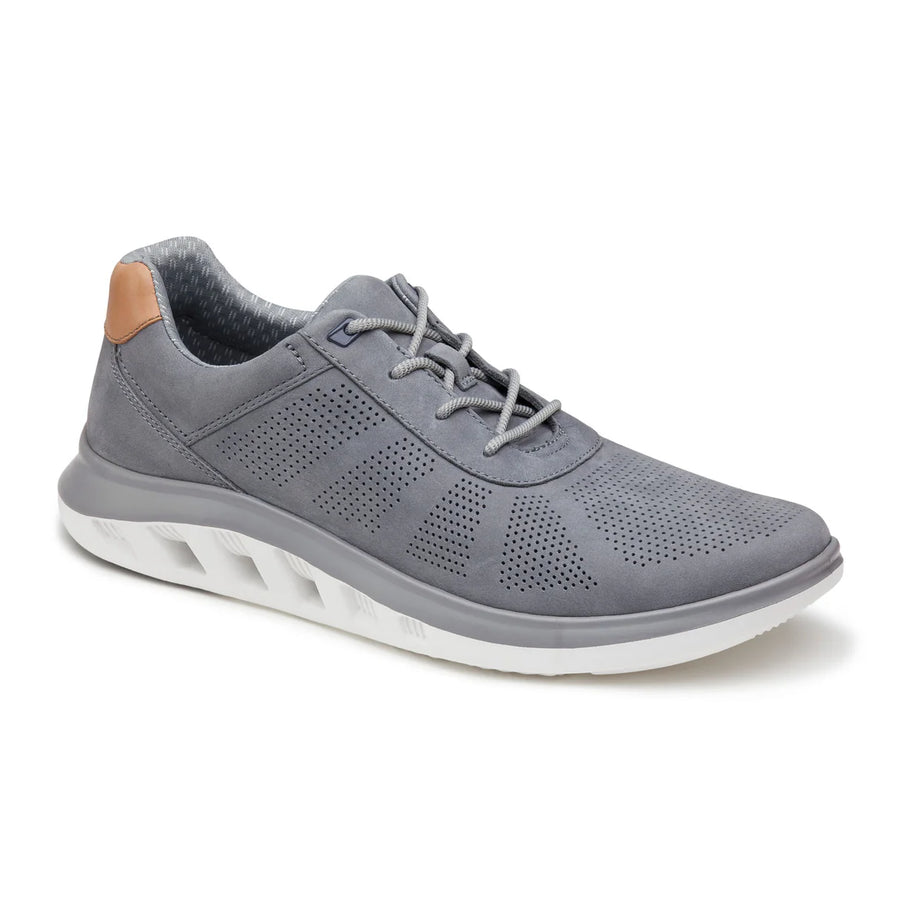 MEN'S JOHNSTON & MURPHY ACTIVATE U-THROAT | GRAY NUBUCK