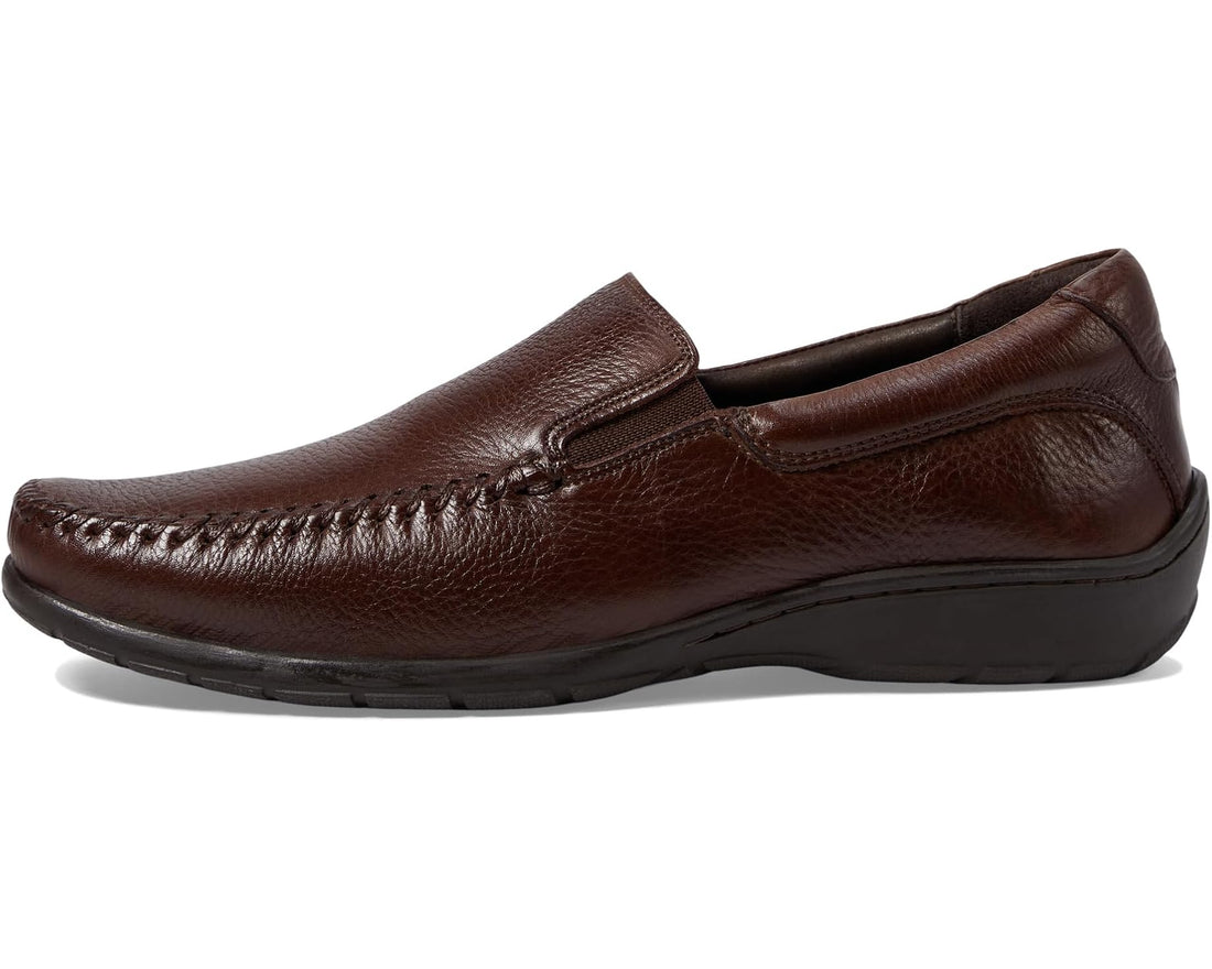 MEN'S JOHNSTON & MURPHY CRAWFORD LOAFER | MAHOGANY TUMBLED