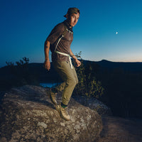 MEN'S KEEN TARGHEE APEX WATERPROOF HIKING SHOE | BLACK | ABBEY STONE