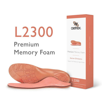 WOMEN'S AETREX PREMIUM MEMORY FOAM ORTHOTICS | L2300