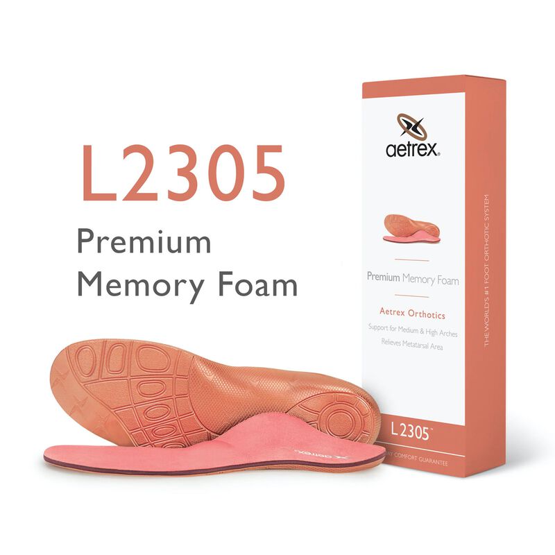 WOMEN'S AETREX PREMIUM MEMORY FOAM ORTHOTIC | L2305