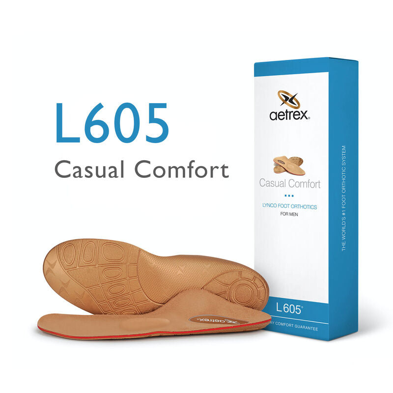 MEN'S AETREX CASUAL COMFORT ORTHOTICS | L605