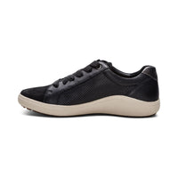 WOMEN'S AETREX COURTNEY SNEAKER | BLACK