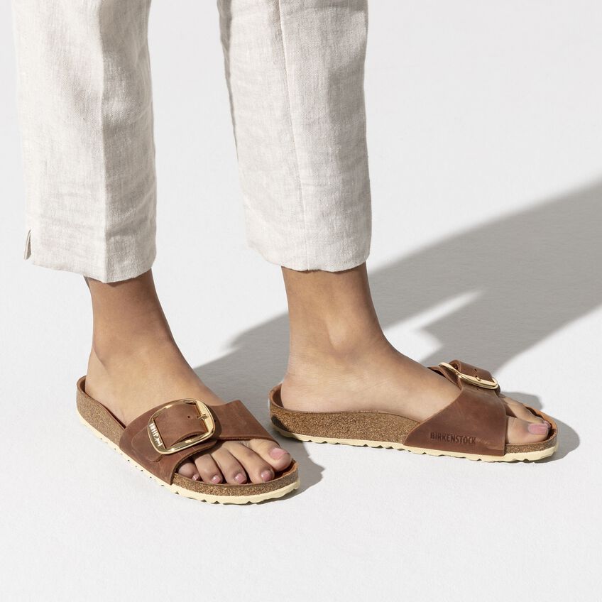 UNISEX BIRKENSTOCK MADRID BIG BUCKLE | COGNAC