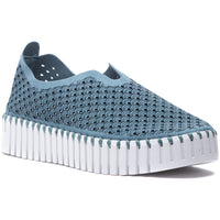 WOMEN'S ILSE JACOBSEN TULIP 3373 SLIP-ON | BLUE CLOUD