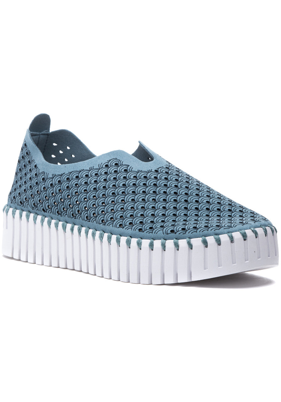 WOMEN'S ILSE JACOBSEN TULIP 3373 SLIP-ON | BLUE CLOUD