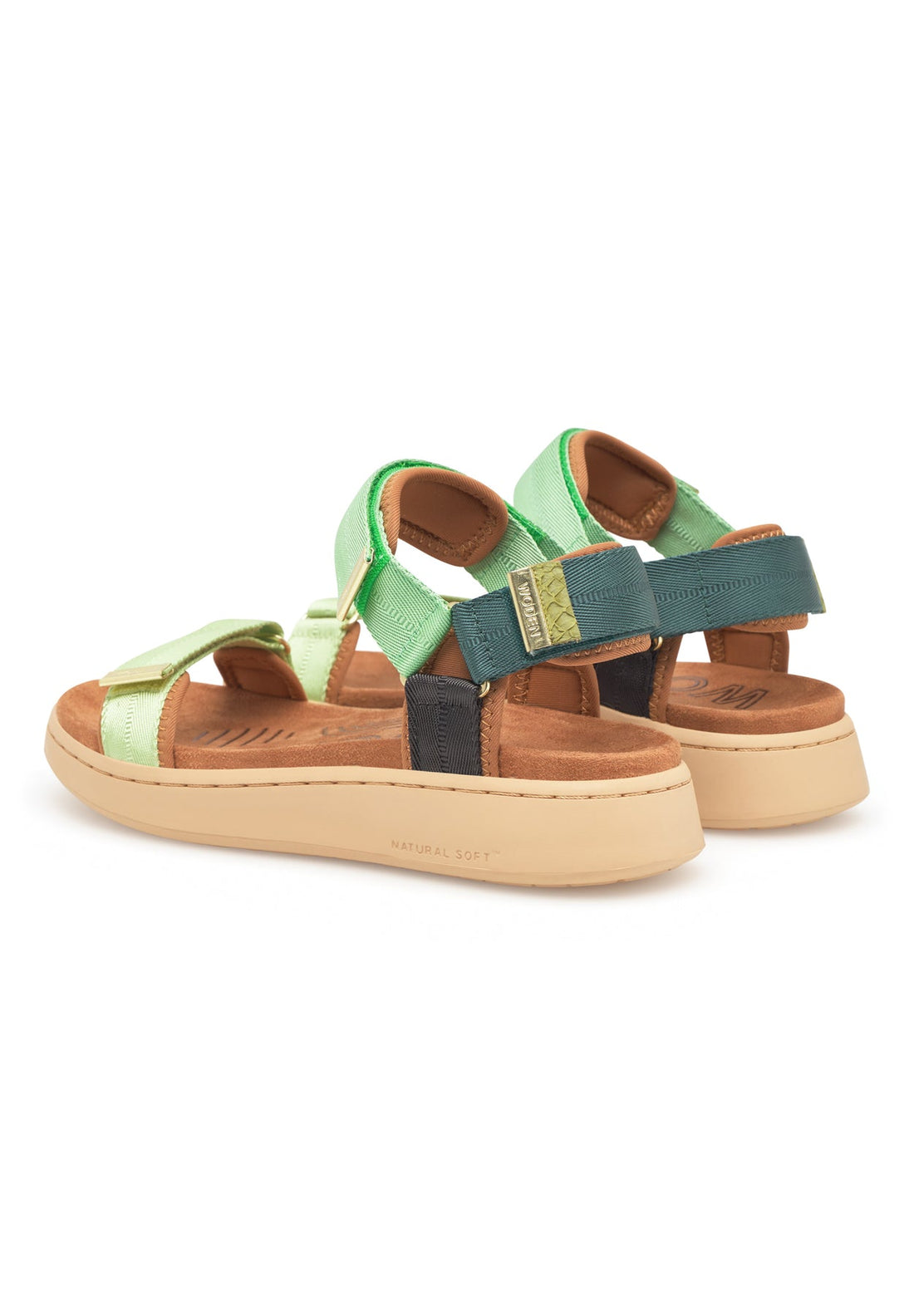 WOMEN'S WODEN LINE SANDAL | APPLE GREEN MULTI