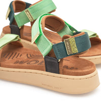 WOMEN'S WODEN LINE SANDAL | APPLE GREEN MULTI