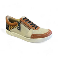 WOMEN'S REVERE LONGBEACH SNEAKER | COGNAC MULTI