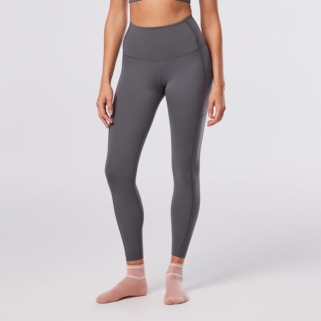 WOMEN'S TAVI HIGH WAISTED POCKET 7/8 TIGHT | GLACIAL