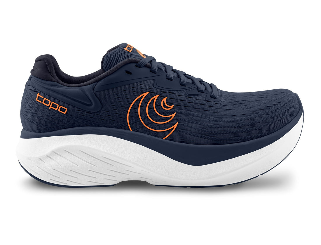 MEN'S TOPO ATMOS 2 | NAVY / ORANGE