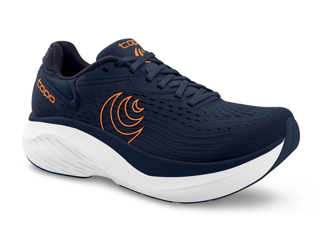 MEN'S TOPO ATMOS 2 | NAVY / ORANGE