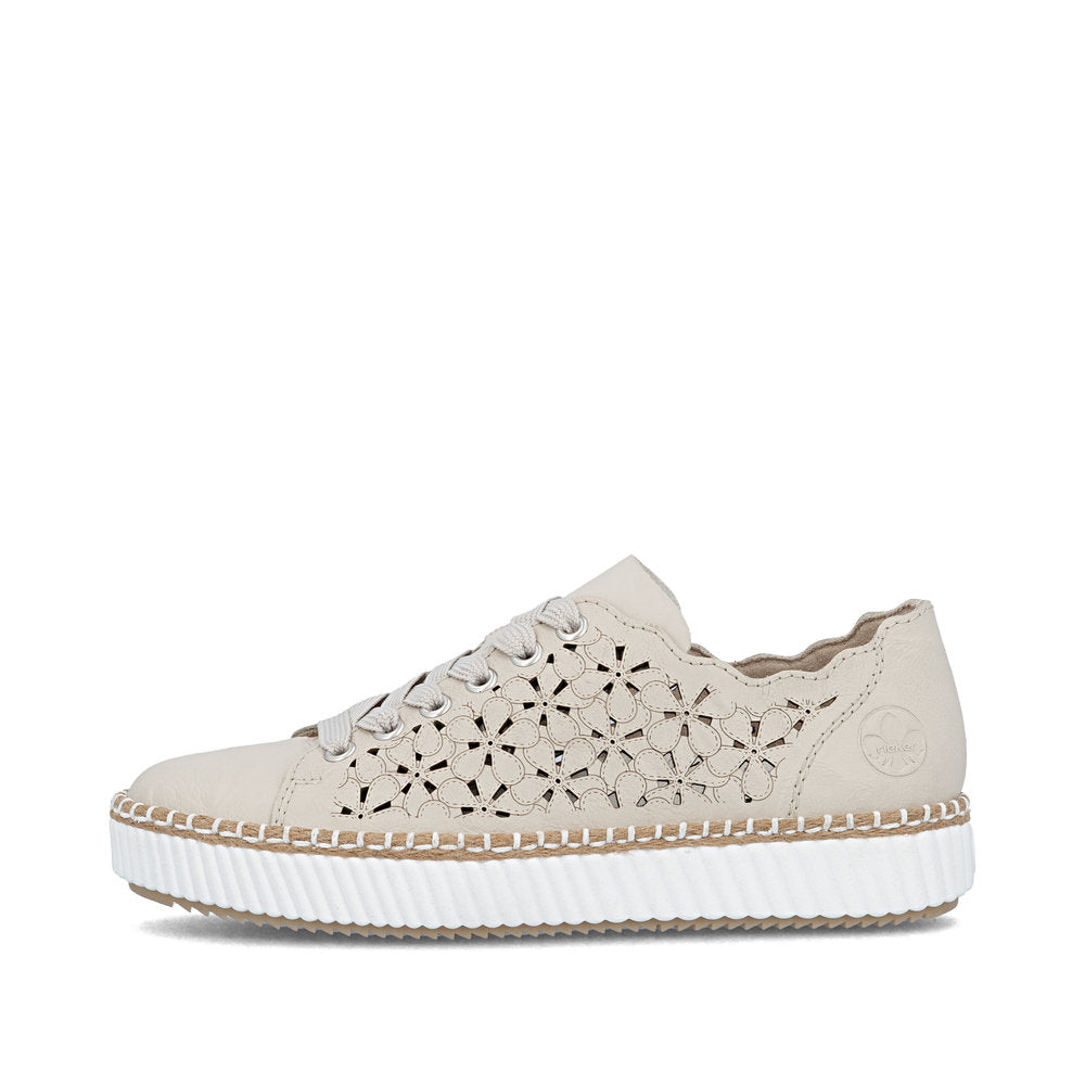 WOMEN'S RIEKER ENYA 02 | CREMA | PERLE