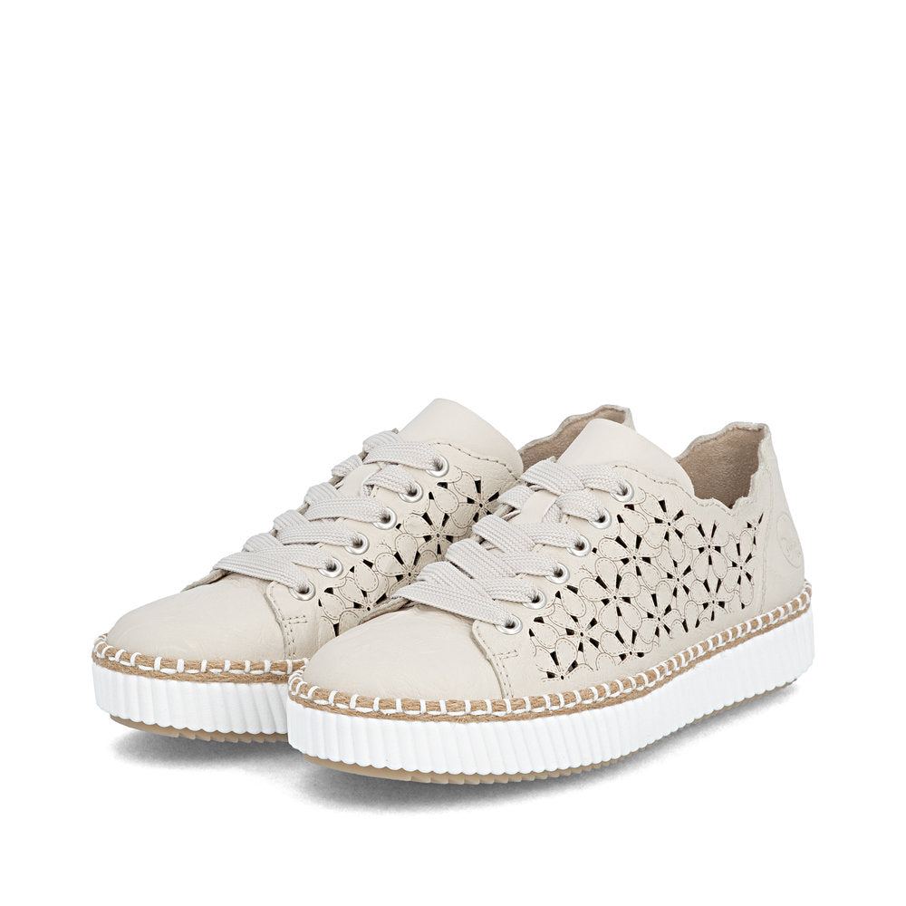 WOMEN'S RIEKER ENYA 02 | CREMA | PERLE