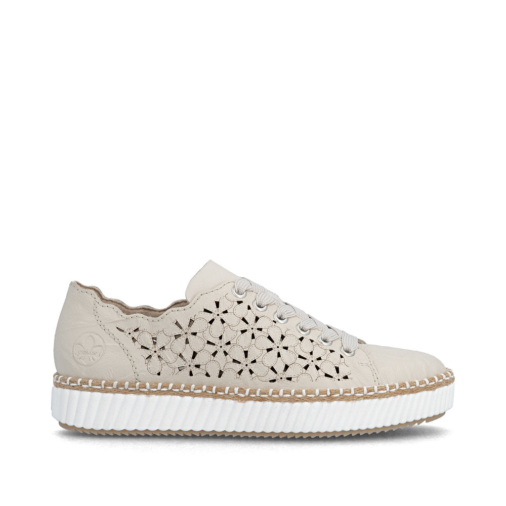 WOMEN'S RIEKER ENYA 02 | CREMA | PERLE