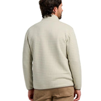 MEN'S FREE FLY DOWNVALLEY QUARTER ZIP | HEATHER SANDSTONE