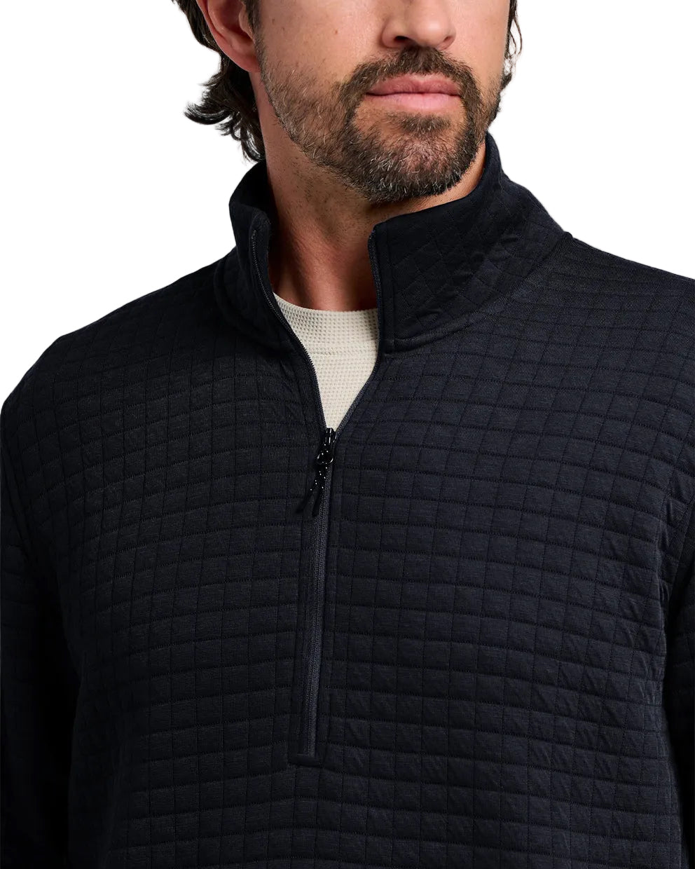 MEN'S FREE FLY DOWNVALLEY QUARTER ZIP | BLACK