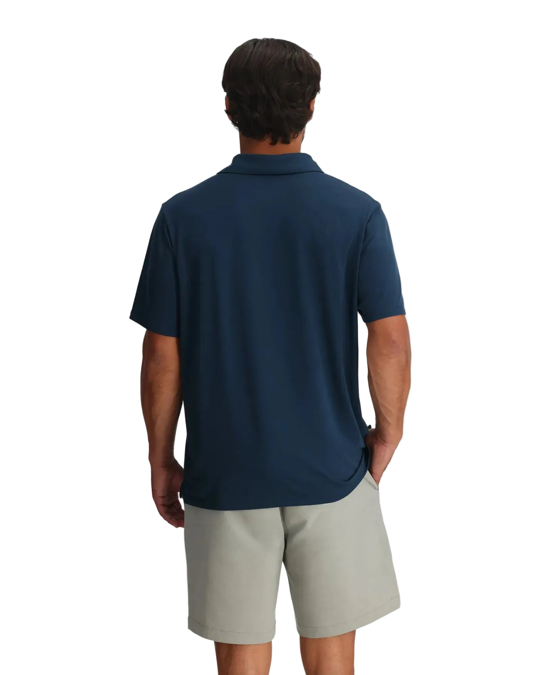 MEN'S FREE FLY ELEVATE POLO | TRUE NAVY