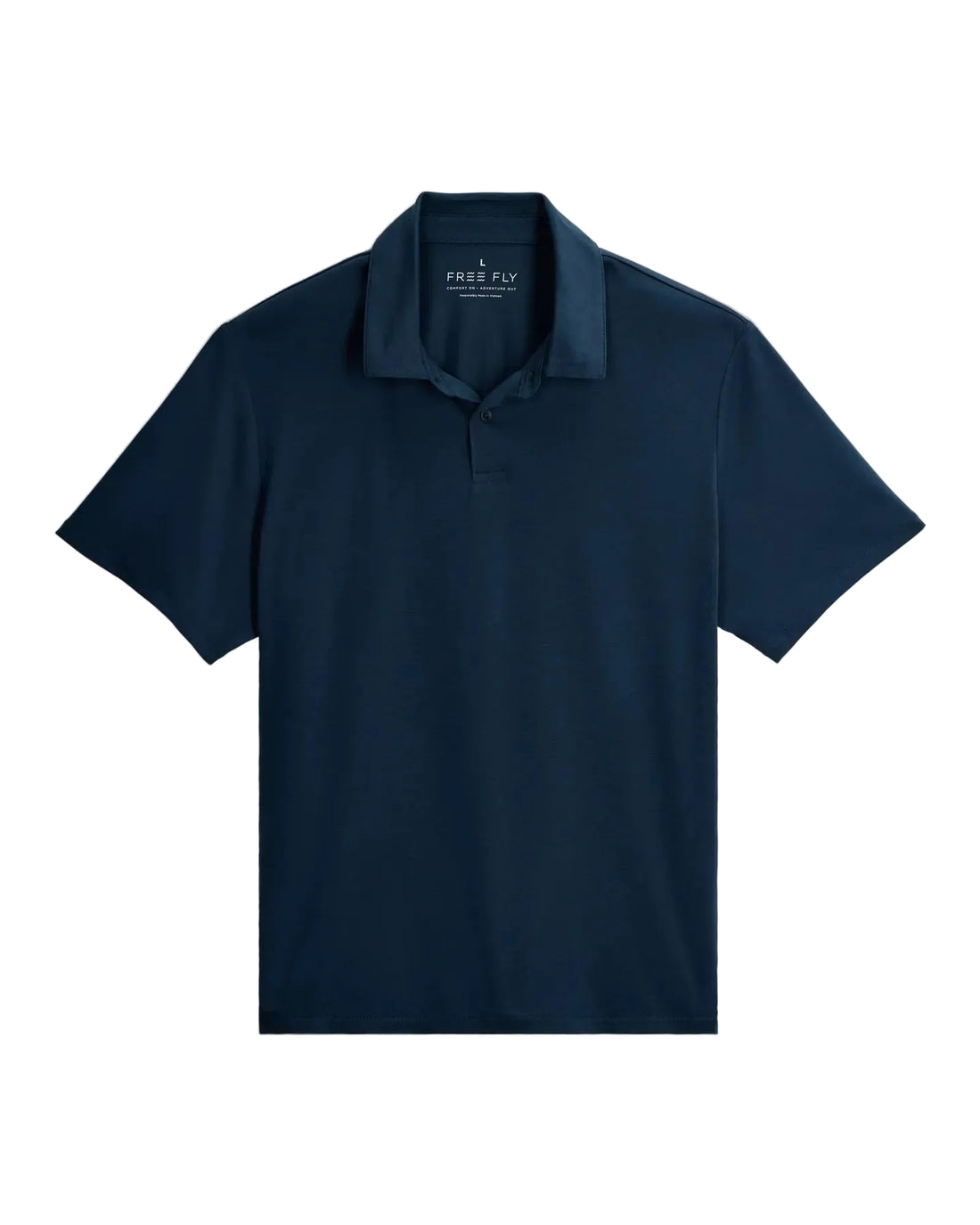 MEN'S FREE FLY ELEVATE POLO | TRUE NAVY