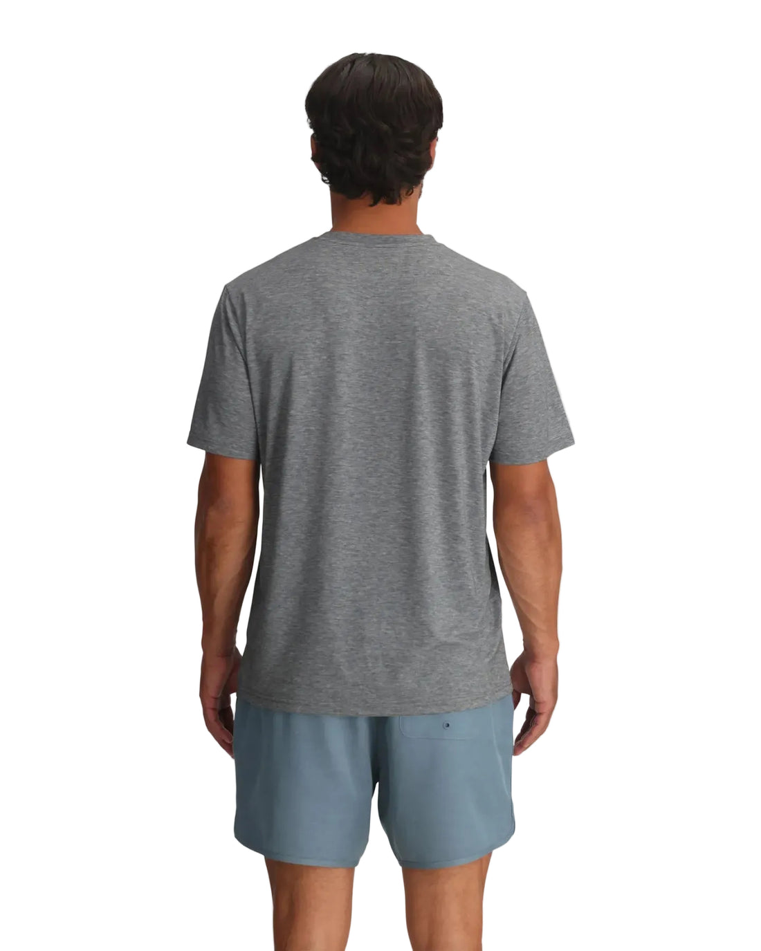 MEN'S FREE FLY ELEVATE LIGHTWEIGHT TEE | HEATHER GREY