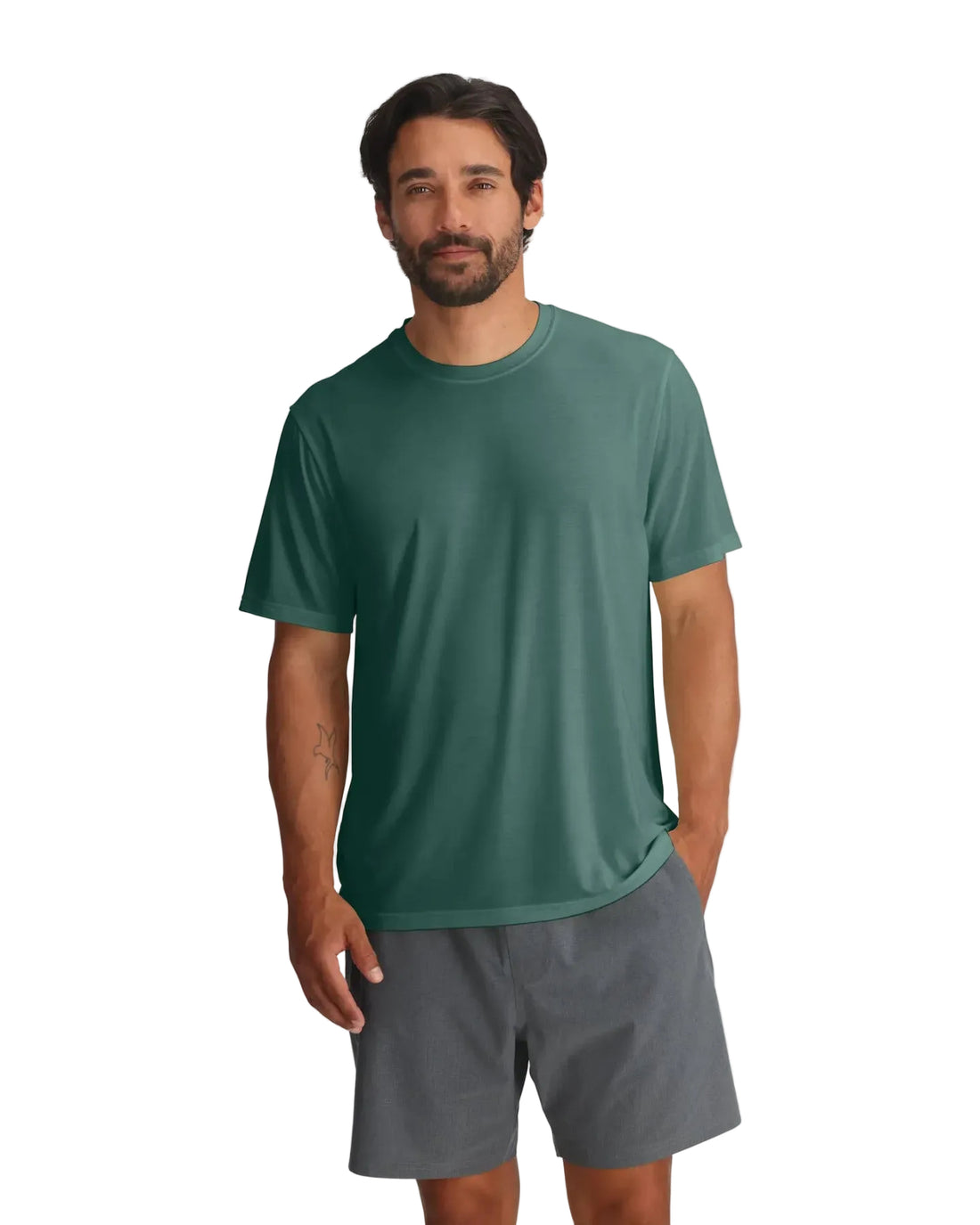 MEN'S FREE FLY ELEVATE LIGHTWEIGHT TEE | SEA PINE