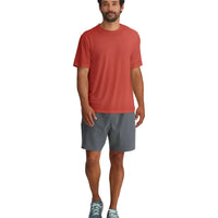MEN'S FREE FLY ELEVATE LIGHTWEIGHT TEE | RED CLAY