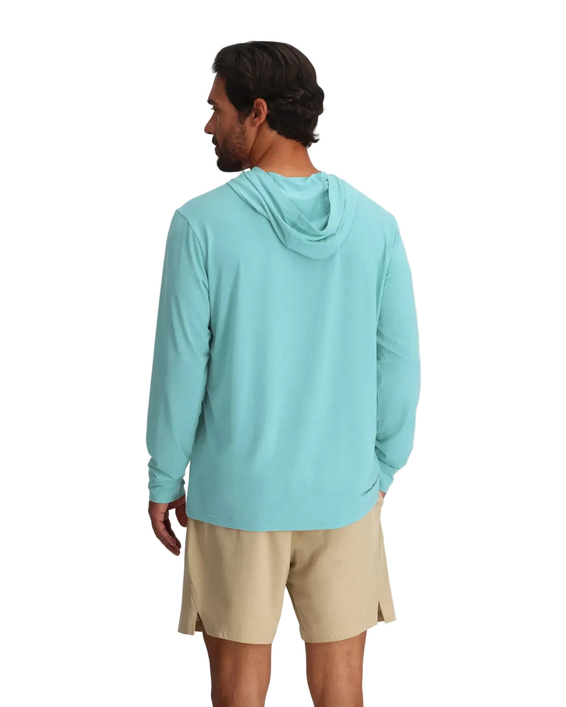 MEN'S FREE FLY ELEVATE LIGHTWEIGHT HOODIE |  BAHAMA BLUE