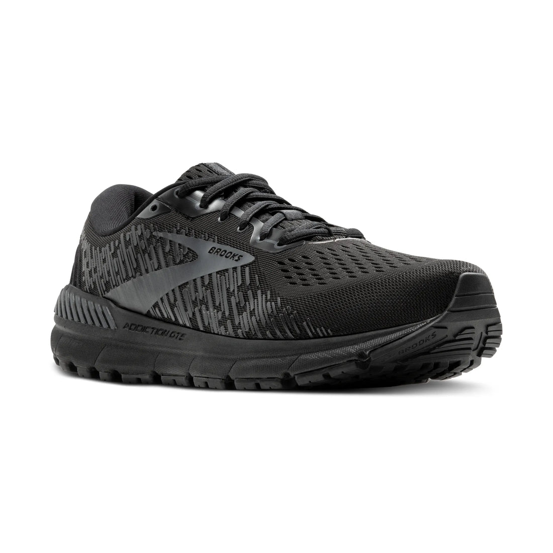 MEN'S BROOKS ADDICTION GTS 15 | BLACK / BLACK / EBONY